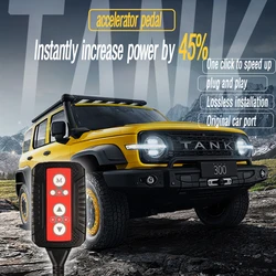 Tank 300 Throttle Accelerator Conversion For Gas Pedal Commander Upgrade Power Module Accessories