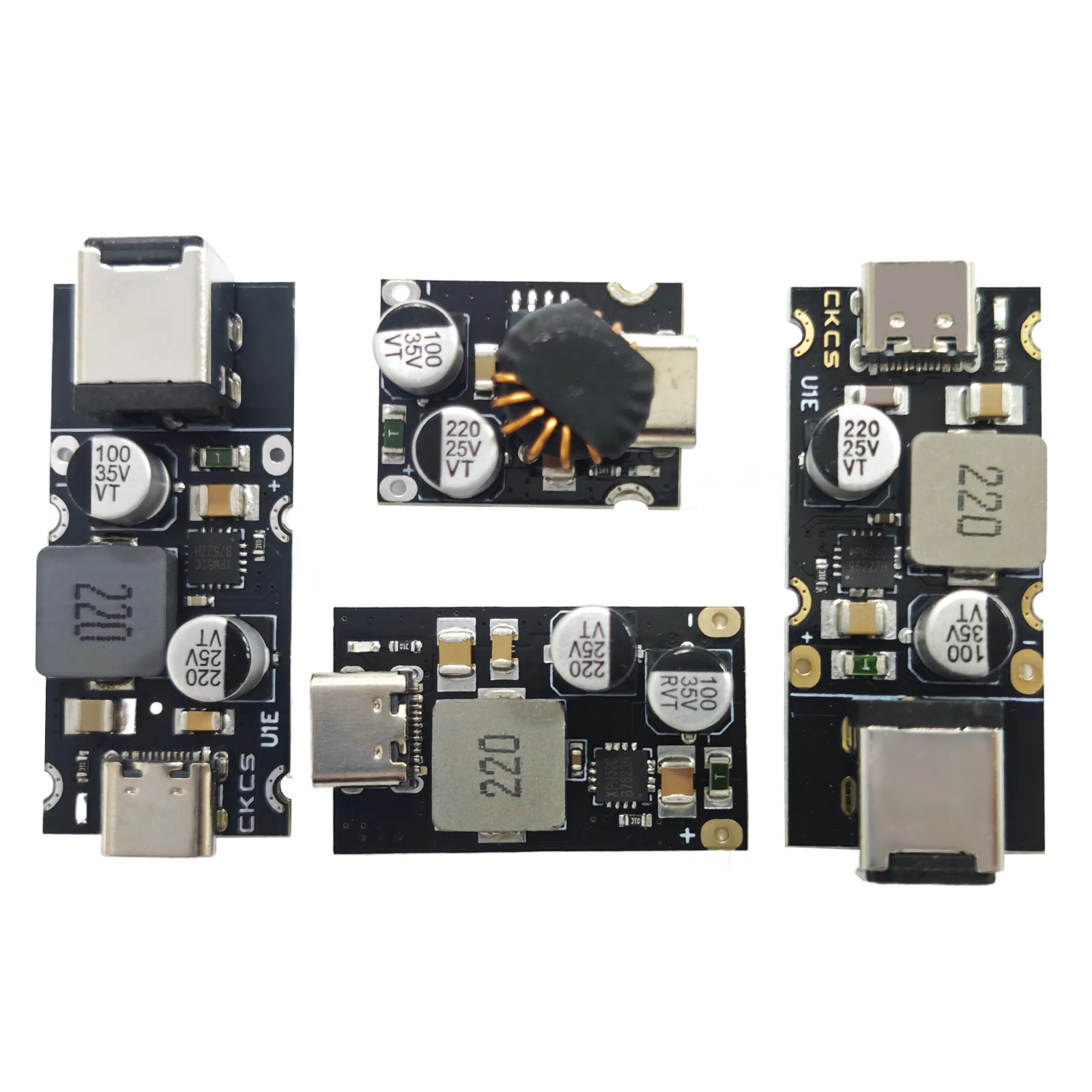 PD65W Fast Charging Module Type-C 8-30V PD3.1 PPS QC3.0 SCP Step Down Board 3.25A for Laptop Phone Car Solar 5V 9V 12V 20V 24V
