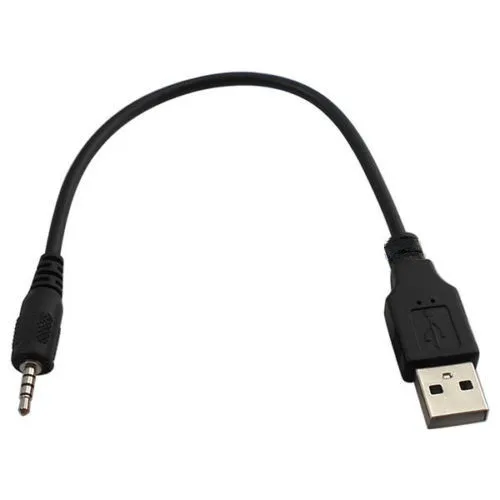 Zegarek szpiegowski interfejs kabel USB 2.0 do 2.5mm wtyczka Jack przesyłanie plików MP3/MP4 ładowanie audio konwersja danych kabel Bluetooth — zdjęcie produktu 2