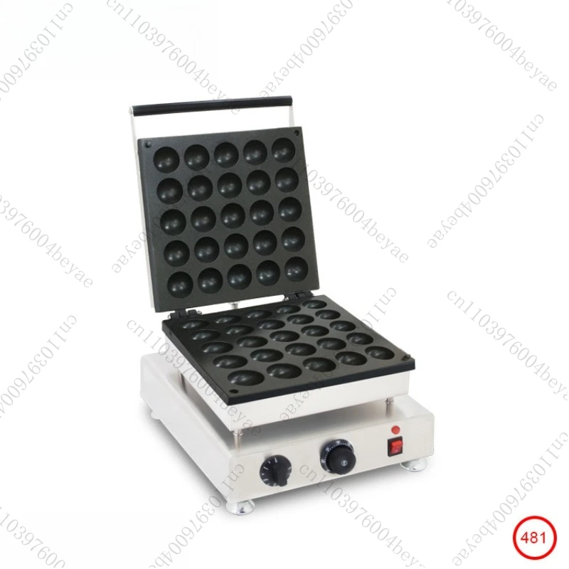 25-Hole Electric Octopus Ball Maker | Takoyaki Grill with Non-Stick Coating | Versatile Popcake, Stick Cake & Lollipop Waffle Ma