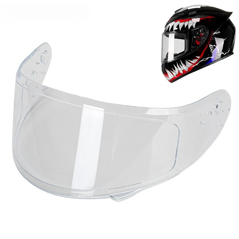 Full Motorcycle Helmet Visor Shield Lens QIKE QK111 Helmet Visor Motorcycle Accessories