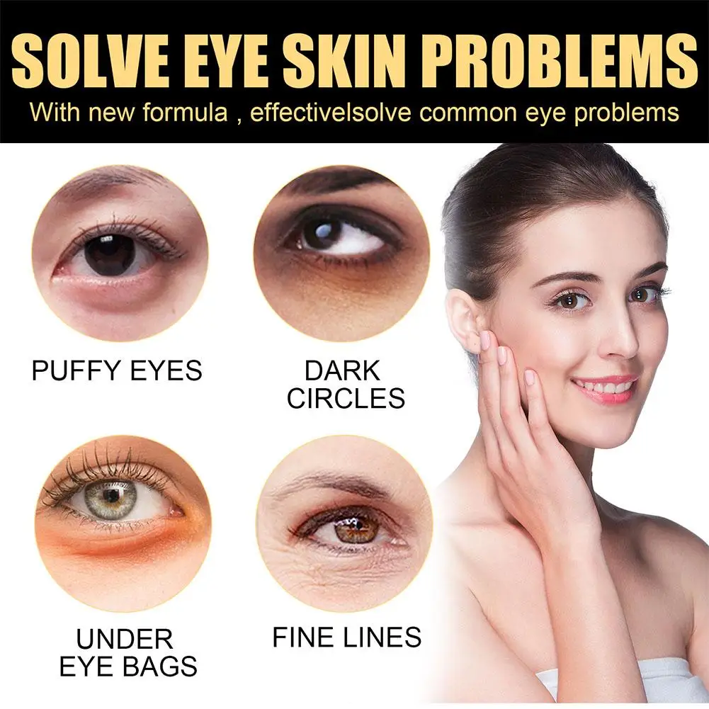 Temporary Eye Firming Eye Cream Reduces Eye Bags, Dark Circles, Puffiness, Fine Lines Lifting Eyes Cream For Women image 2
