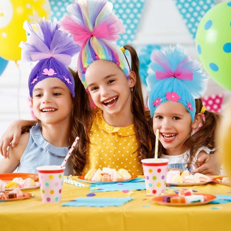 Cerchietti per capelli per bambini con orecchie di Halloween, novità, cerchi per capelli in maschera per costume da bambino