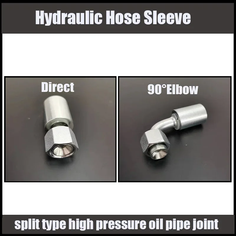 MeaccelercelerM10-M42 de joint hydraulique de tuyau à haute pression au tuyau 6mm-25mm, raccord de tube barbelé, raccord de gaine de compression de