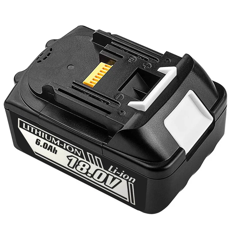 マキタBL1860 BL1850 BL1840 BL1830 BL1845 BL1820 BL1815 LXT400対応 6.0Ah BL1860B交換用18Vリチウムイオンバッテリー