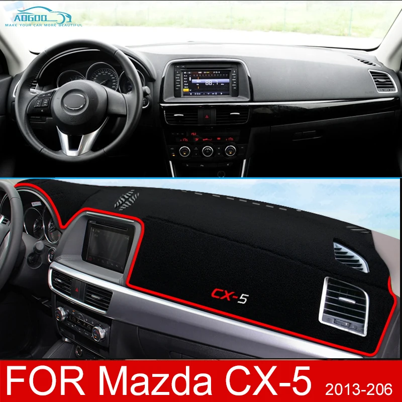 For Mazda CX-5 2013 2014 2015 2016 KE Anti-Slip Mat Dashboard Cover Pad Sunshade Dashmat Protect Carpet Car Accessories