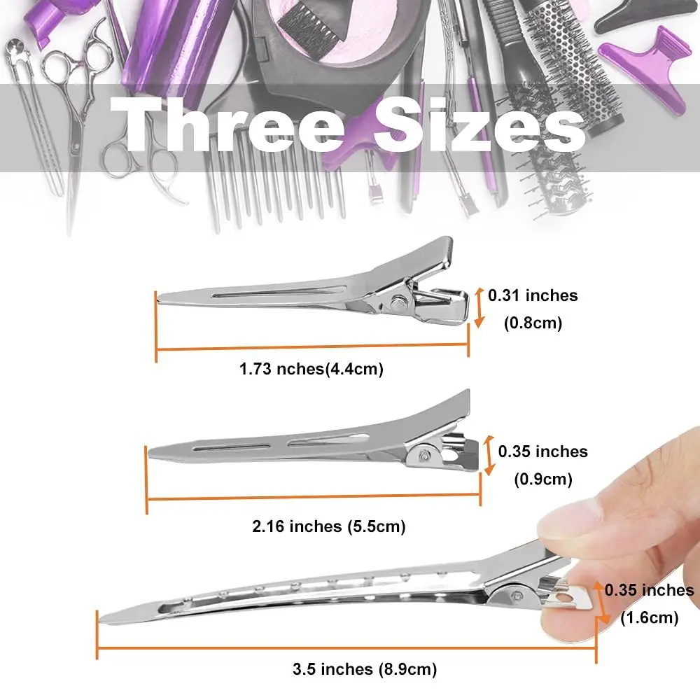 20 قطعة من مشابك تجعيد معدنية ممتازة لصالونات التجميل - دبابيس شعر مكثفة لرفع الجذر أداة تصفيف DIY للنساء #6