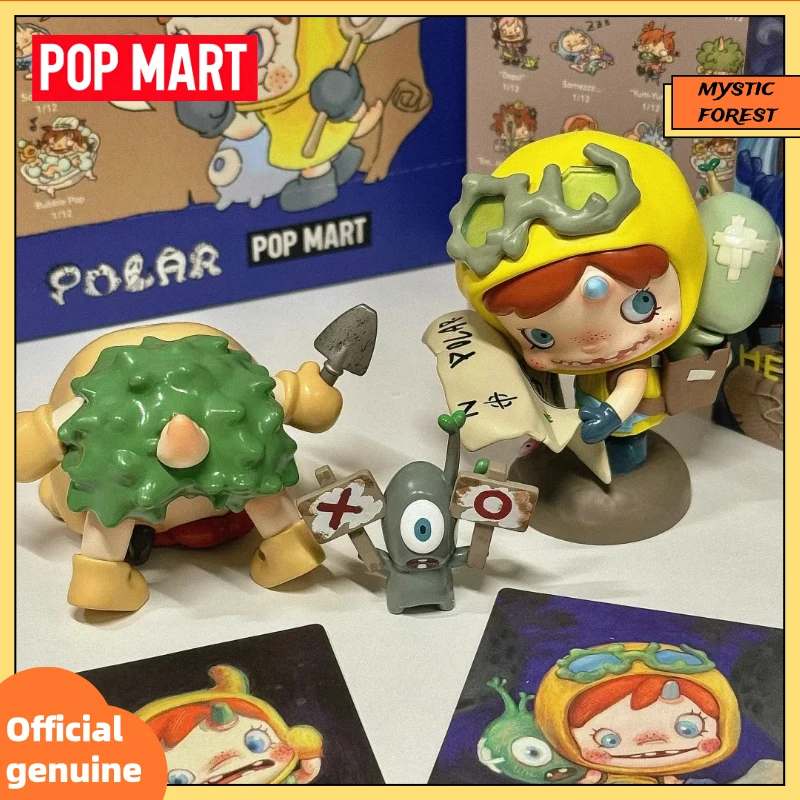

POPMART Polar - Hello Polar Season 1 Series Blind Box Toy Action Figure Mystery Box Guess Bag Desktop Car Ornament Halloween Box