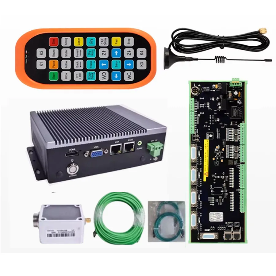 Raytools XC3000S نظام التحكم في القطع بالليزر رأس القطع التركيز التلقائي BM110 3.3kw مع محرك 220 فولت