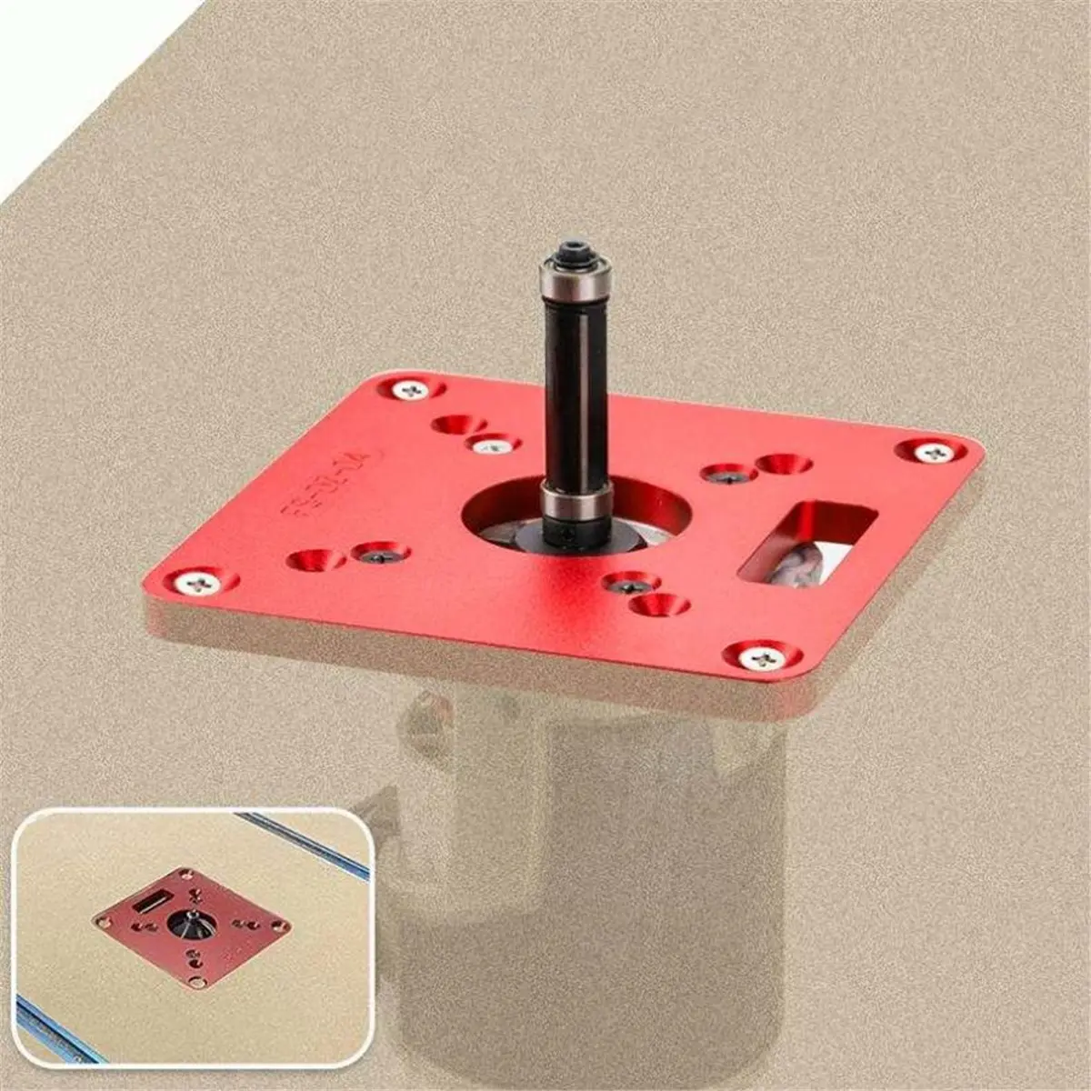 ~！【Best Seller】Router Table Insert Plate for RT0700C, Aluminum for Woodworking, Trimming Plate for Router Tables