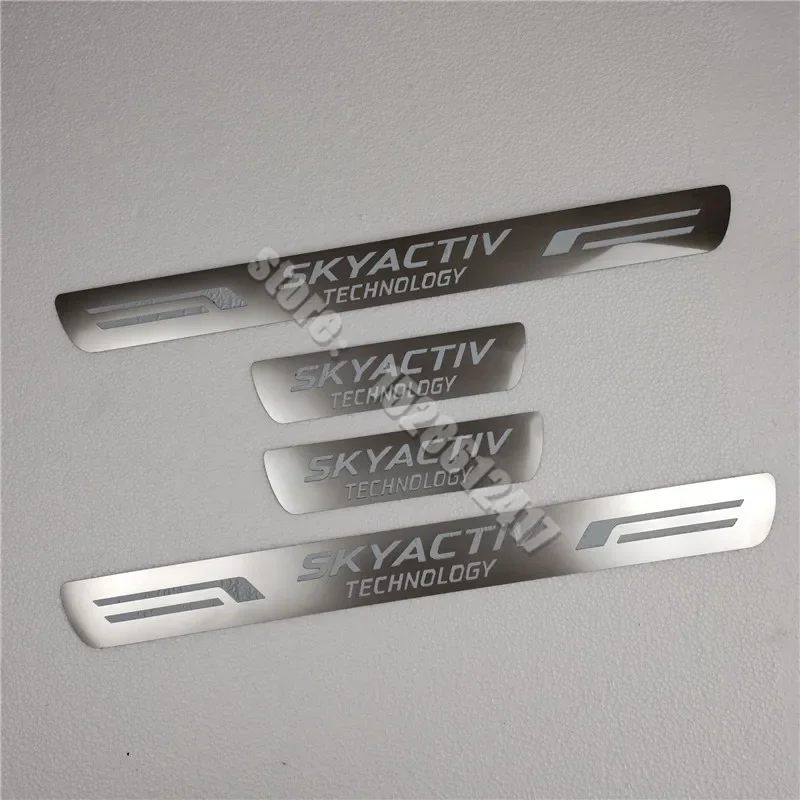 car Accessories Door Sill Scuff Plate/Door Sill Door Sill Scuff Plate Car styling for Mazda 3 Mazda 6 old style