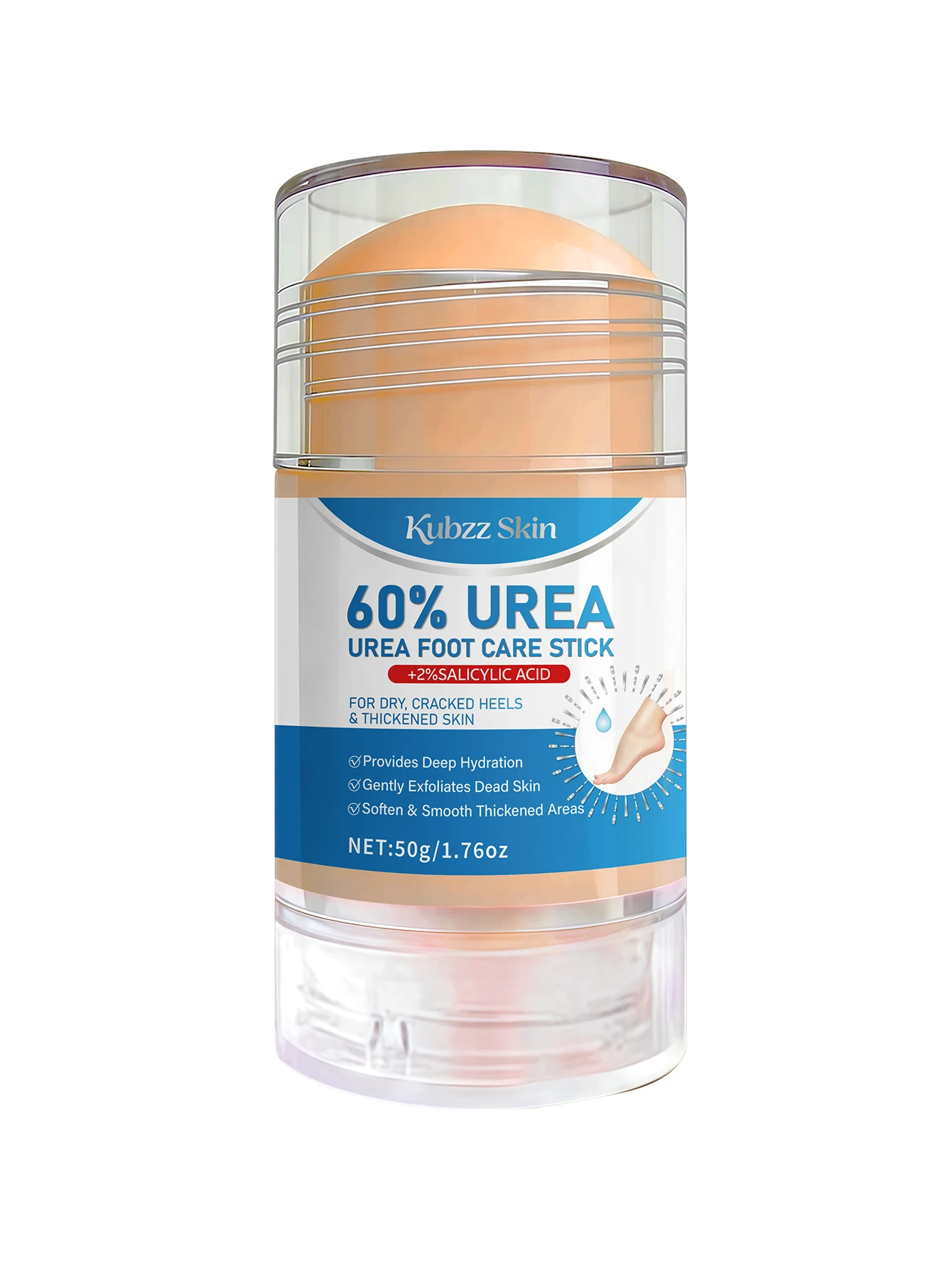1pc Anti-Crack Urea Cream, Lip Balm-Style Foot Cream for Dry Cracked Skin. Stick Design for Portability and Easy Application view 6