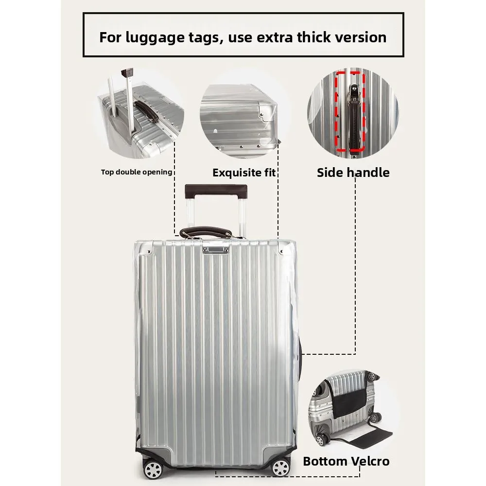 Transparent Protective Cover f - đánh giá và giá Luggage Protective Cover Transparent