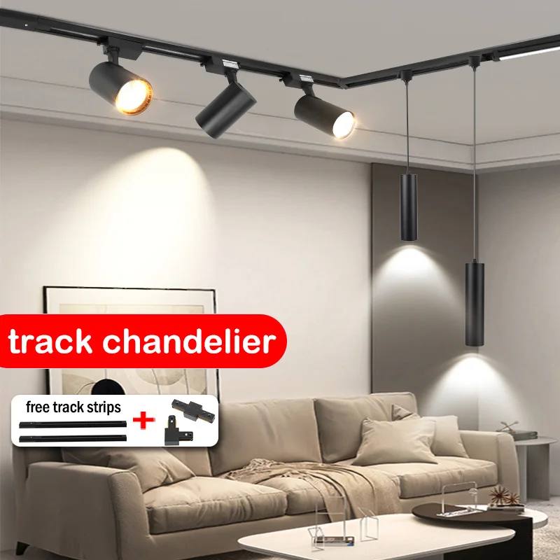 Track Light Spot Led Super bright Ceiling Track Lamp Rail Lighting System Rails Lighting Spot For Clothing Shop Living Room