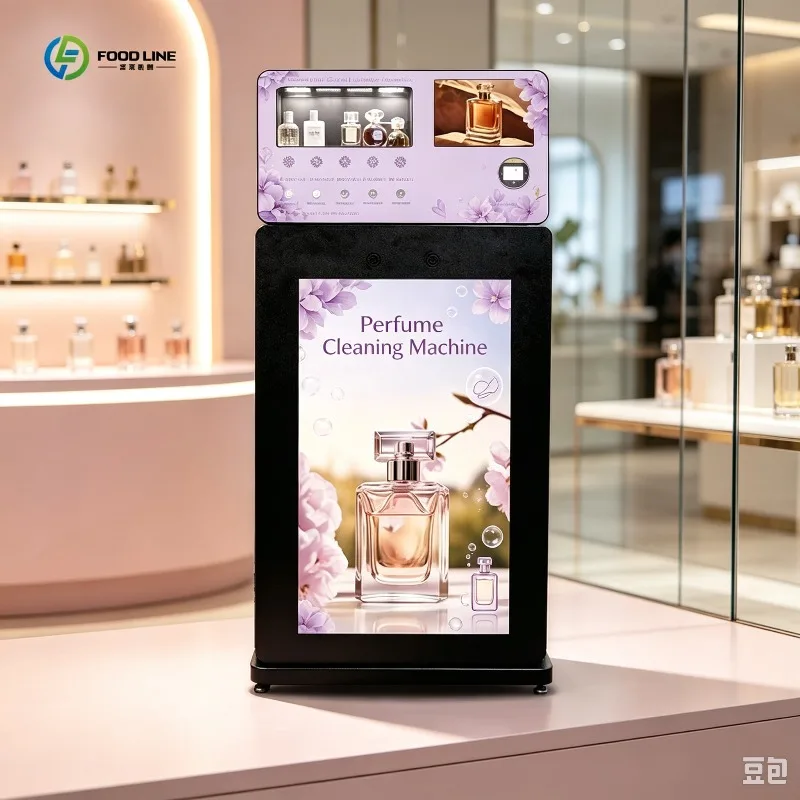 Luxury Perfume Vending Machine With Independent Scent Aisle and Anti-Cross Contamination Seal FL Customized