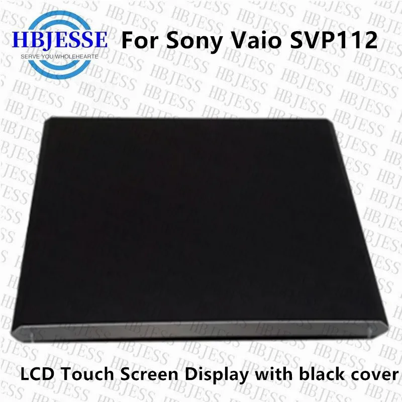 Original 11.6” For Sony Vaio PRO 11 SVP112 SVP112A VVX11F009G00 LCD Touch Screen Display with black cover Complete Assembly