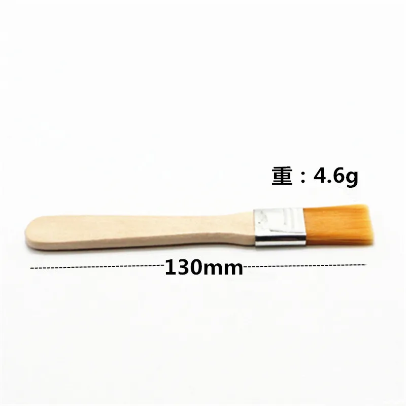 Hot Sale Wooden Handle Brush Nylon Bristles Welding Cleaning Tools for Solder Flux Paste Residue Keyboard