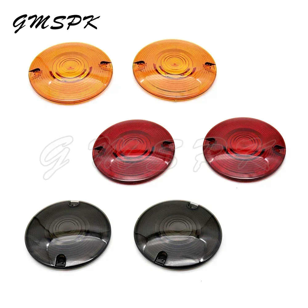 

Motorcycle 2PC/4PC Turn Signal Light Lens Cover For Harley Touring 1986-2014 Electra Glides Road King Ultra Glide Softail