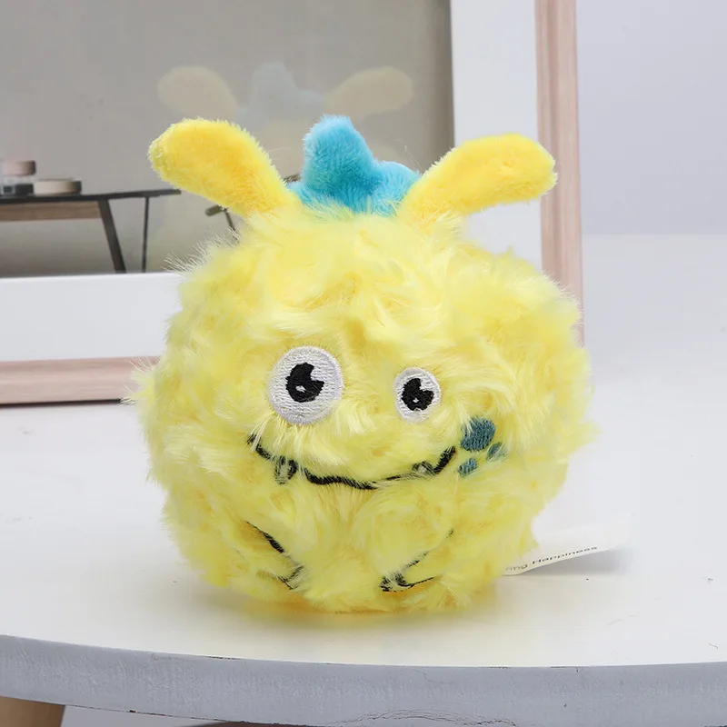 New Cartoon Kawaii Small Animal Vocal Plush Toys Creative Fun Squeeze Will Squeak Little Monster Children Decompression Toys