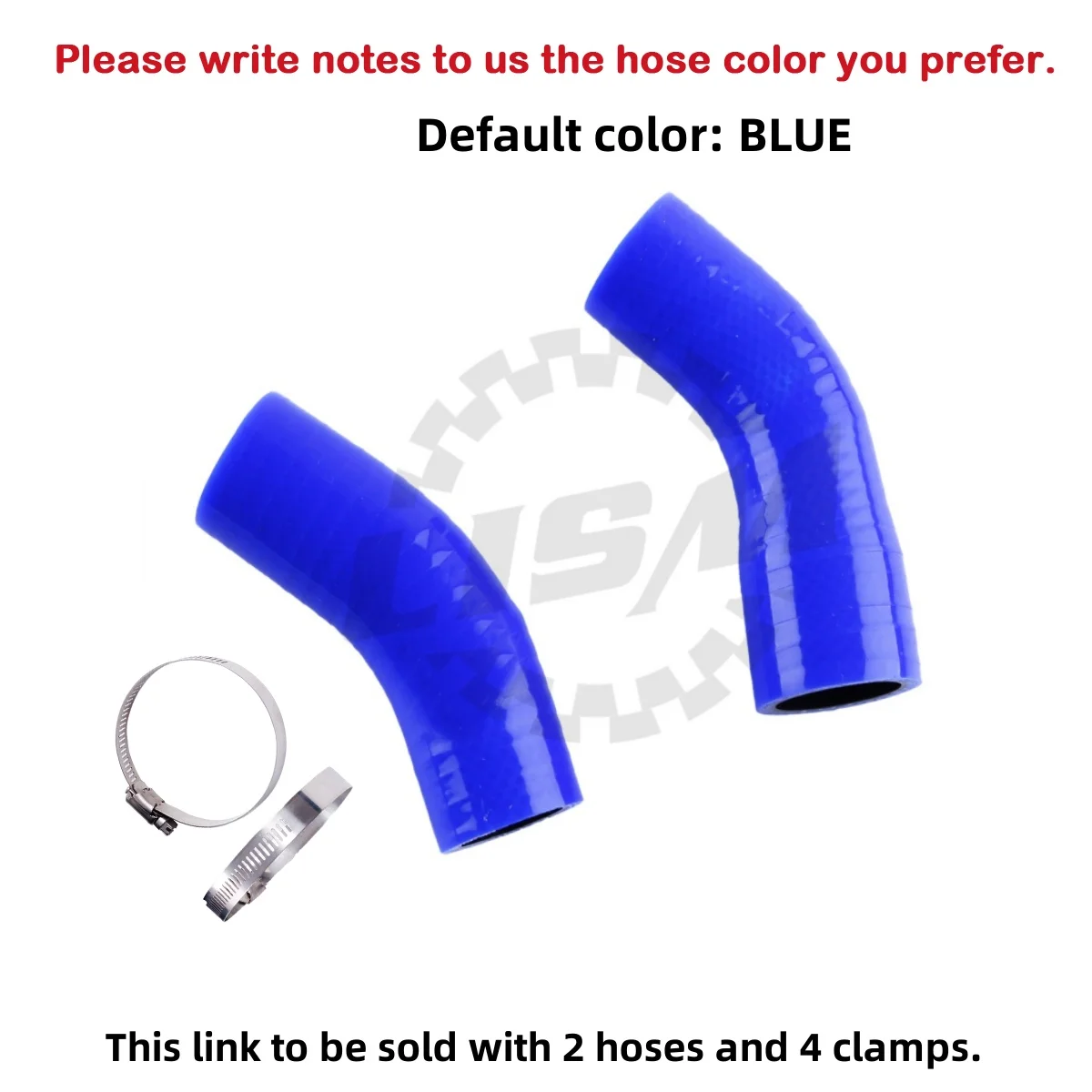 

2PCS 3PLY For 2015-2018 YAMAHA R1 YZF 1000 R1 R1M YZF-R1 Silicone Radiator Coolant Hose Kit 2016 2017