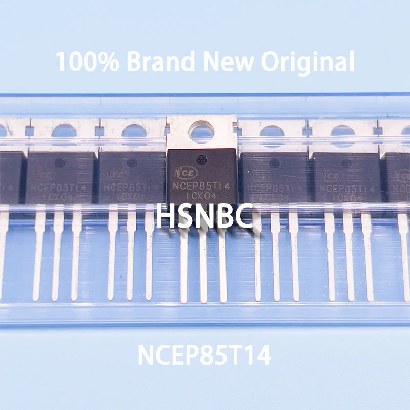 

10Pcs/Lot NCEP85T14 P85T14 85T14 TO-220 85V 140A MOSFET N-channel Power Transistor 100% New Original