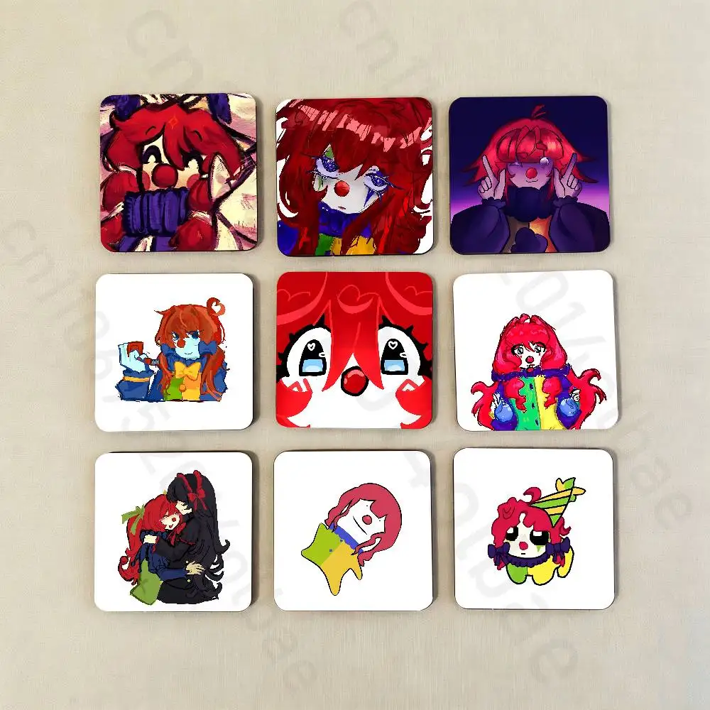 HONK Moe A R-Regect Fridge Magnet Personalized Magnetic Durable Plastic Square Picture Surface Fridge Magnets