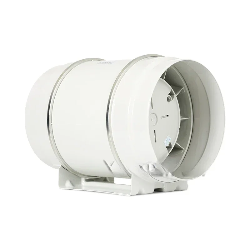 

Industrial Fan Blower 128W Home Mixed Flow Inline Duct Fan Strong Ventilation System Extractor Fan For Office, Hotel,HF-200P