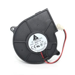 Delta-ventilador de refrigeración centrífugo, proyector de presión de aire CFM de alta velocidad, Original, BFB0712H, 7530, 75mm, DC 12V, 0.36A