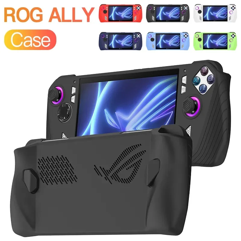 

Silicone Protective Case for Asus ROG ALLY Consoles Anti-fall Protective Portable Slim Cover for ROG ALLY Consoles Accessories