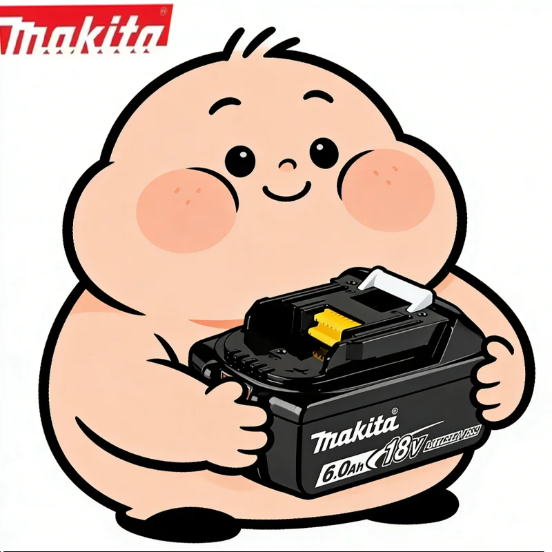 

Original Makita 18V 6.0Ah Rechargeable Battery Makita BL1830 BL1830B BL1840 BL1840B BL1850B Power Tools Battery