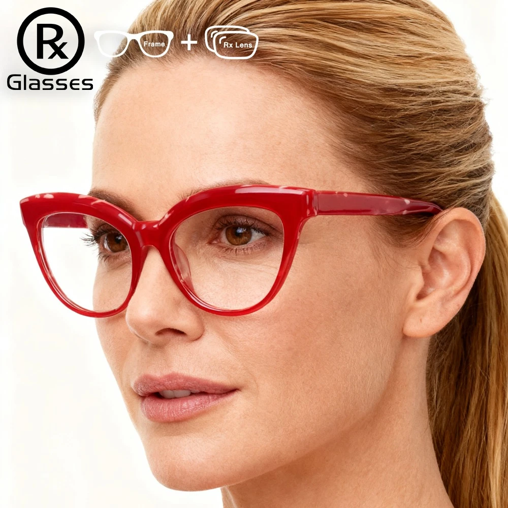 rx-lunettes-femmes-lunettes-de-prescription-œil-de-chat-personnalisees-cadre-carre-vibrant-avec-lunettes-photochromiques-gris-marron