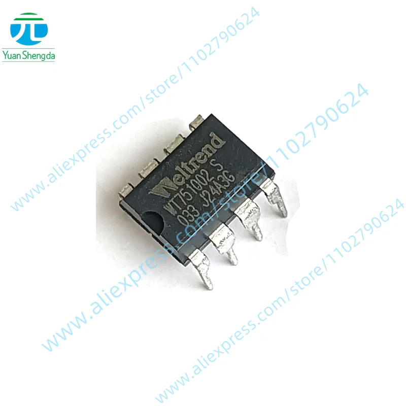 

5PCS New Original Chip DIP-8 WT751002S WT751002