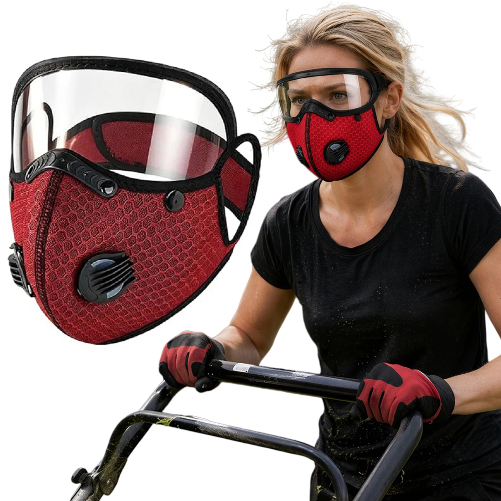 Yeniden Kullanılabilir Karbon - Woodworking Face Shield incelemesi ve fiyatı