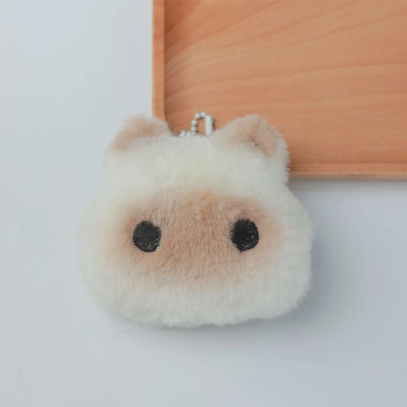 Capybara-Porte-clés étoile de dessin animé en peluche, jouet beurre doux, pendentif de sac, sac à dos, voiture, décor de clé, cadeau pour enfant