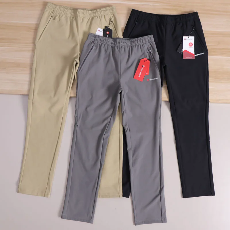 

Nordic High-End Outdoor Men's Fce-Lined 3D Tailored Soft ell Pants Autumn Winter Warm Sports Casual Straight Leg Trousers