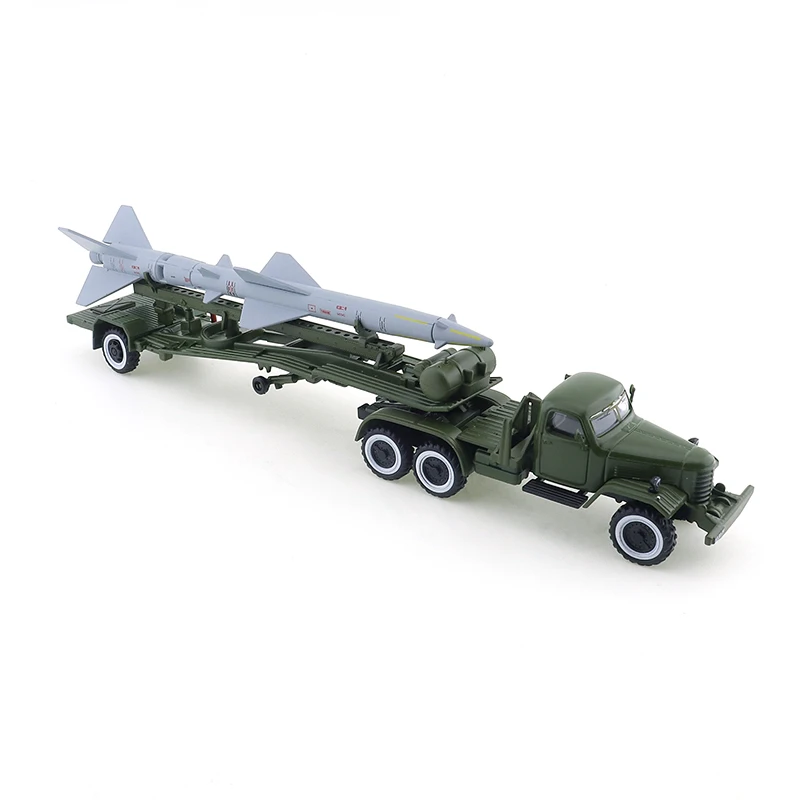 Xcartoys 1/64 Hongqi-2 Missle on Transport Trailer Car Alloy Toys Motor Vehicle Diecast Metal Model Kids Xmas Gift Toys for Boys