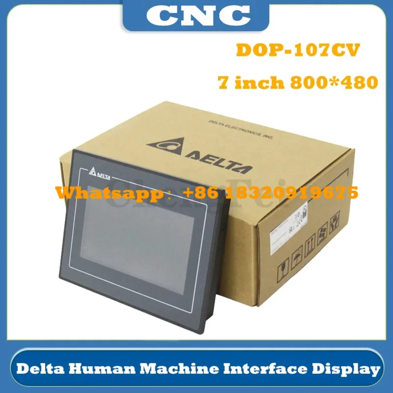 CNC Laest 7'' Zoll Delta DOP-107CV HMI Touchscreen Human Machine Interface Display Ersetzen Sie MK070E-33DT HP070-33DT