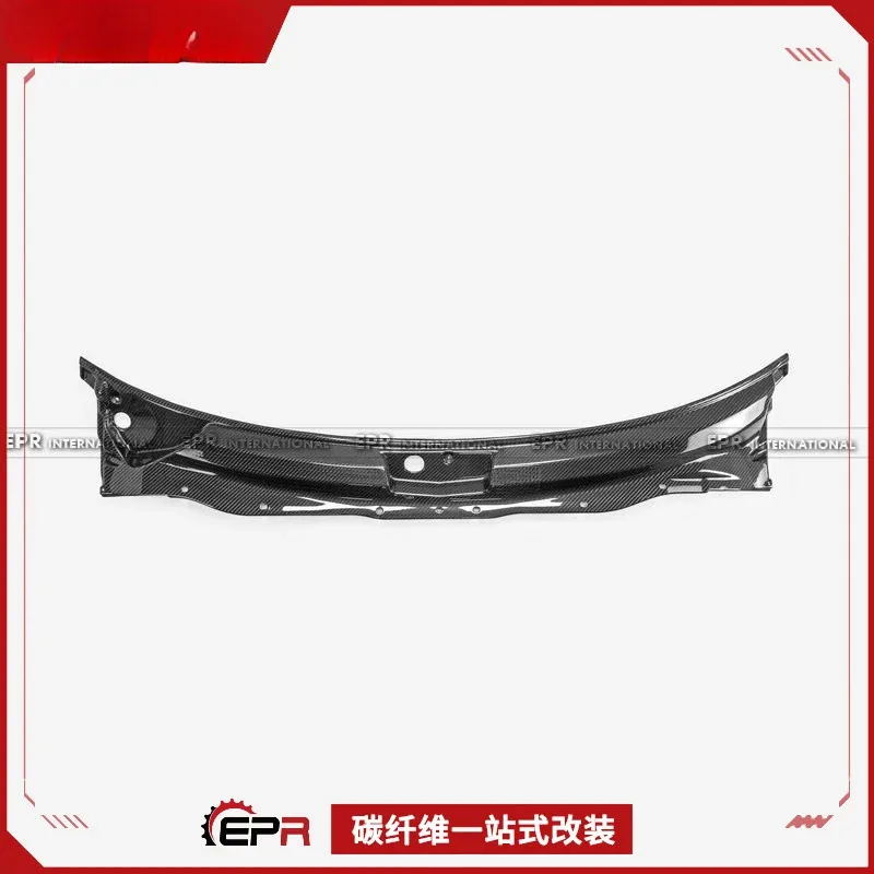 For Nissan GTR R34 2001 Dry Carbon Fiber Original Style Wiper Blade Windshield Cover Modification Part