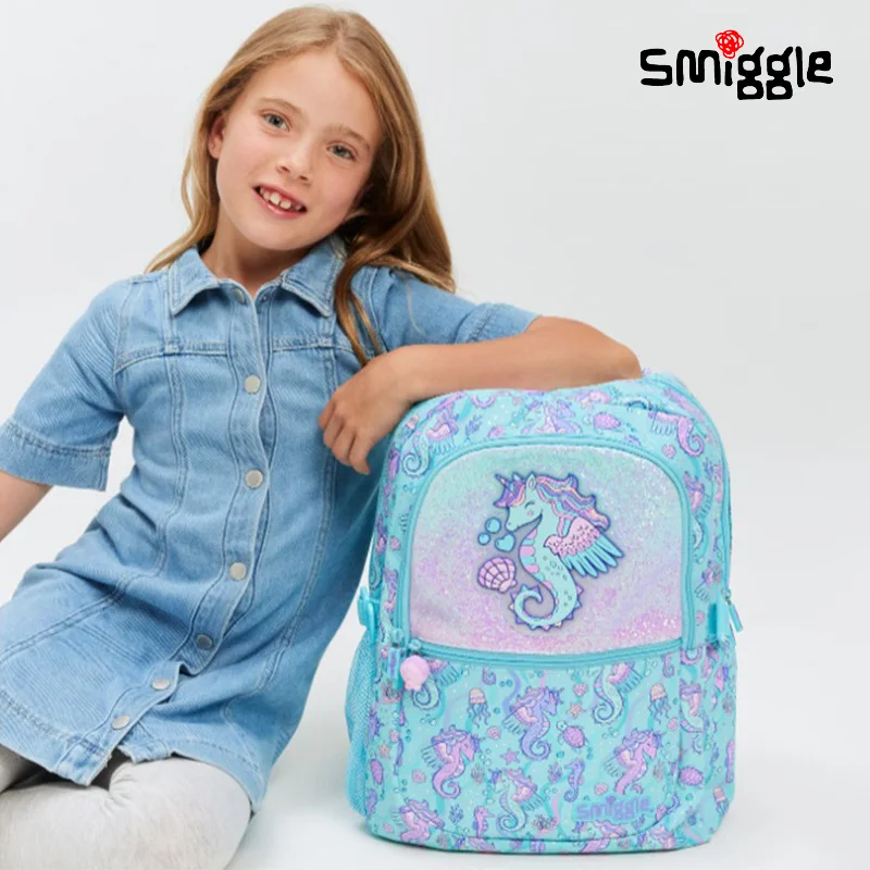 

Genuine Australian Smiggle Schoolbag Children's Stationery Backpack Lunch Bag Pencil Case Wallet Water Cup Student Gift