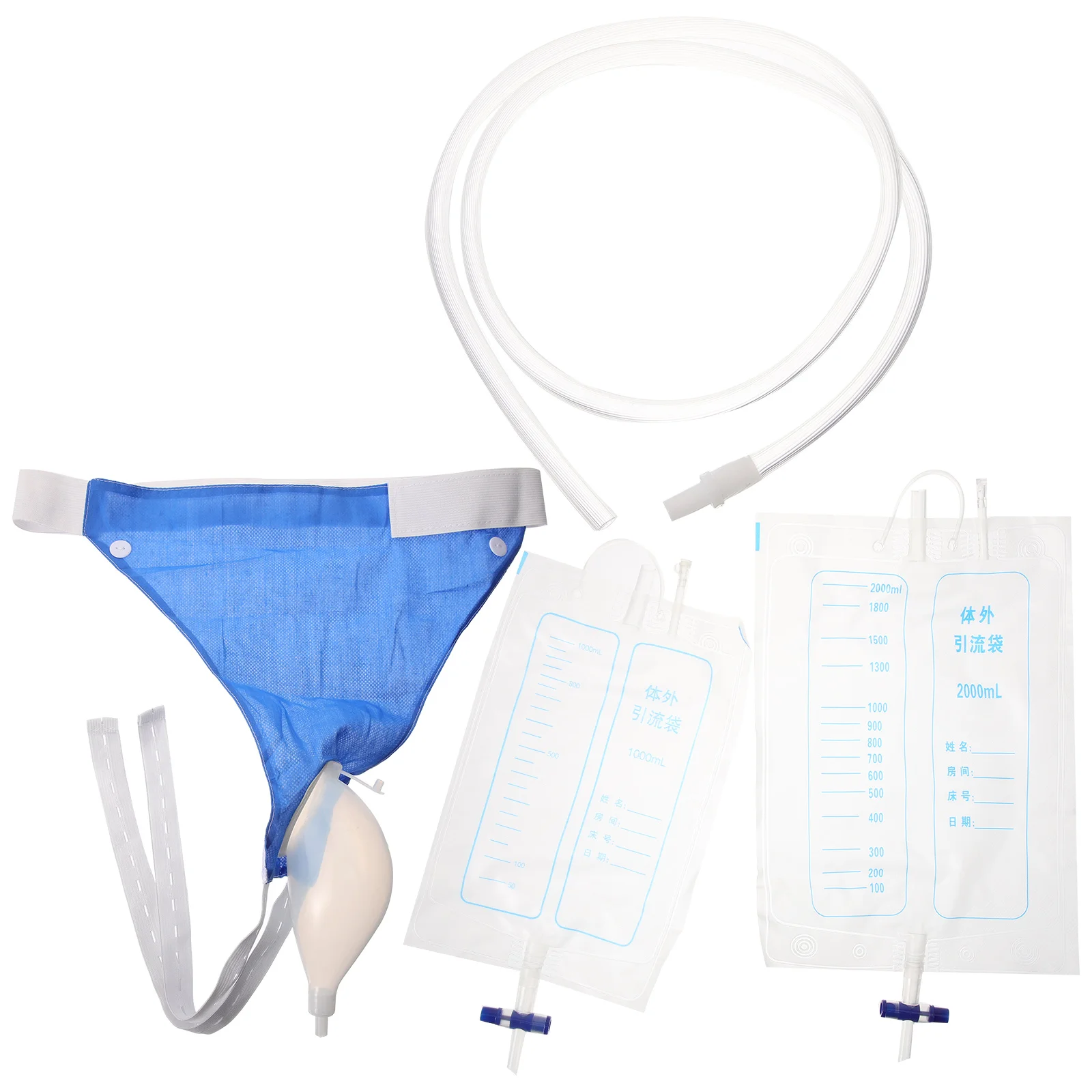 Urinary Catheter Urine Bag for Elderly Convenient Pouch Patient Bags Men Urinal Urinals Postoperation Drainage