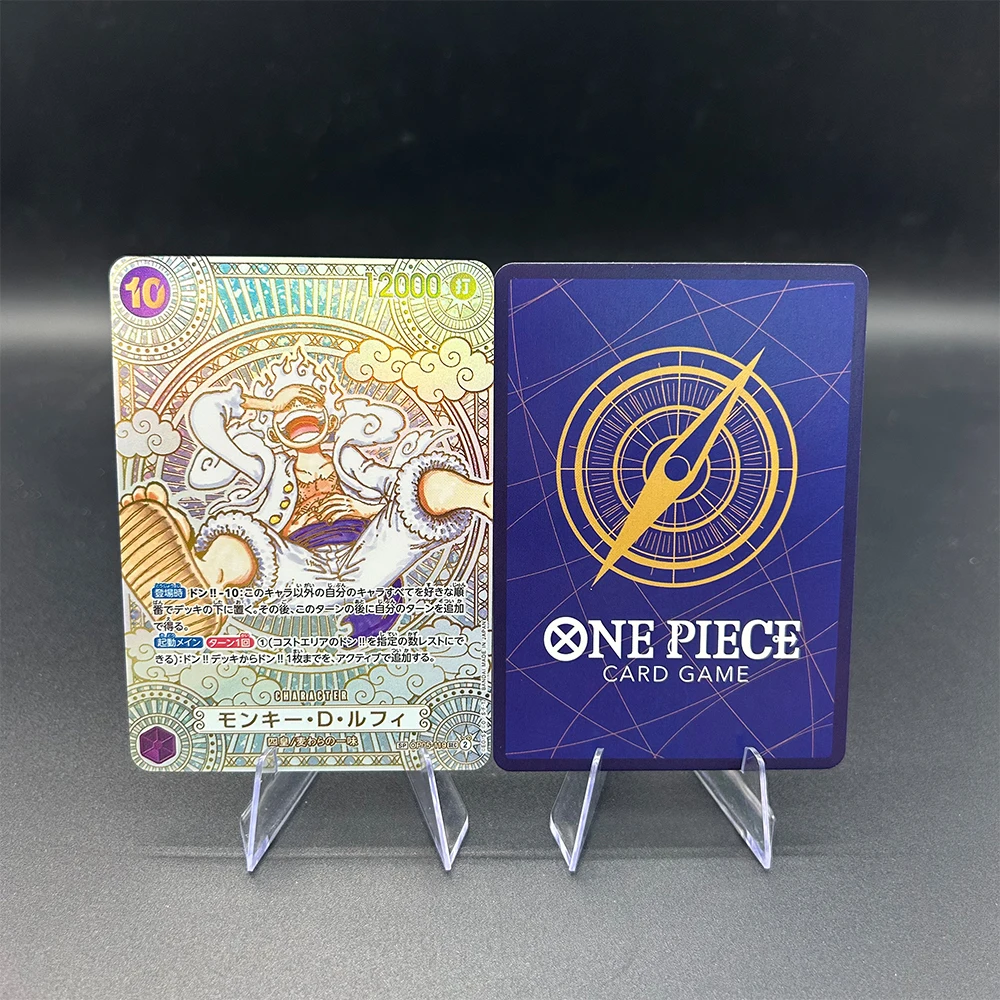 

OPCG Collection Card OP05-119 OP11 SP SEC Luffy Parallel Gold Silver 3rd Anniversary Japanese Textured Embossed Card Child Gift