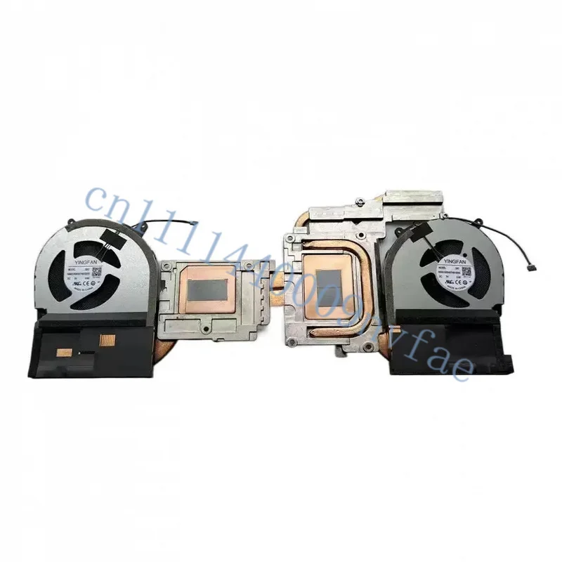 New CPU+GPU Radiator with fan set for Mechanical Revolution Aurora X Pro 14th Generation 5070Ti Fan Cooler X6AR57TW DC5V  0.8