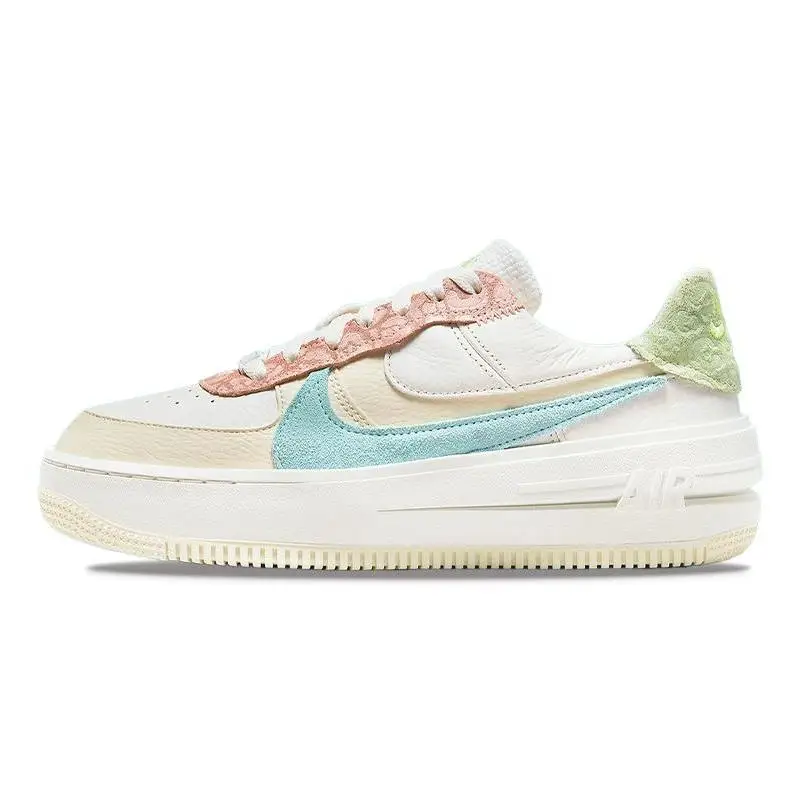 Nike Air Force 1 Low PLT.AF.ORM Pastel Leopard Women's Sneakers shoes DX2671-100 With Original Box