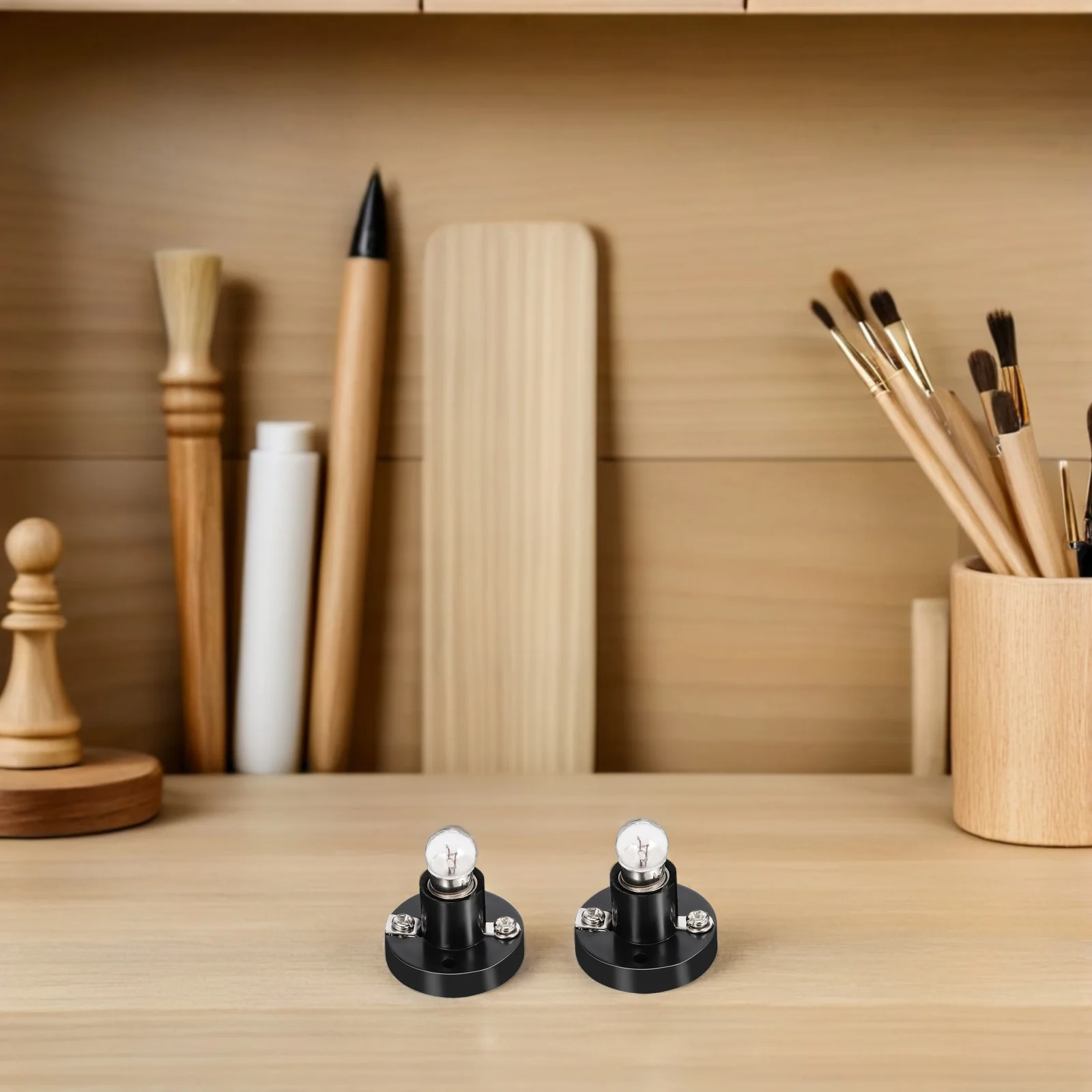 

15pcs Screw Base Mini Bulb Holder For Teaching Experiments Physics Lab Lighting Diy Electronics Project Accessories Durable