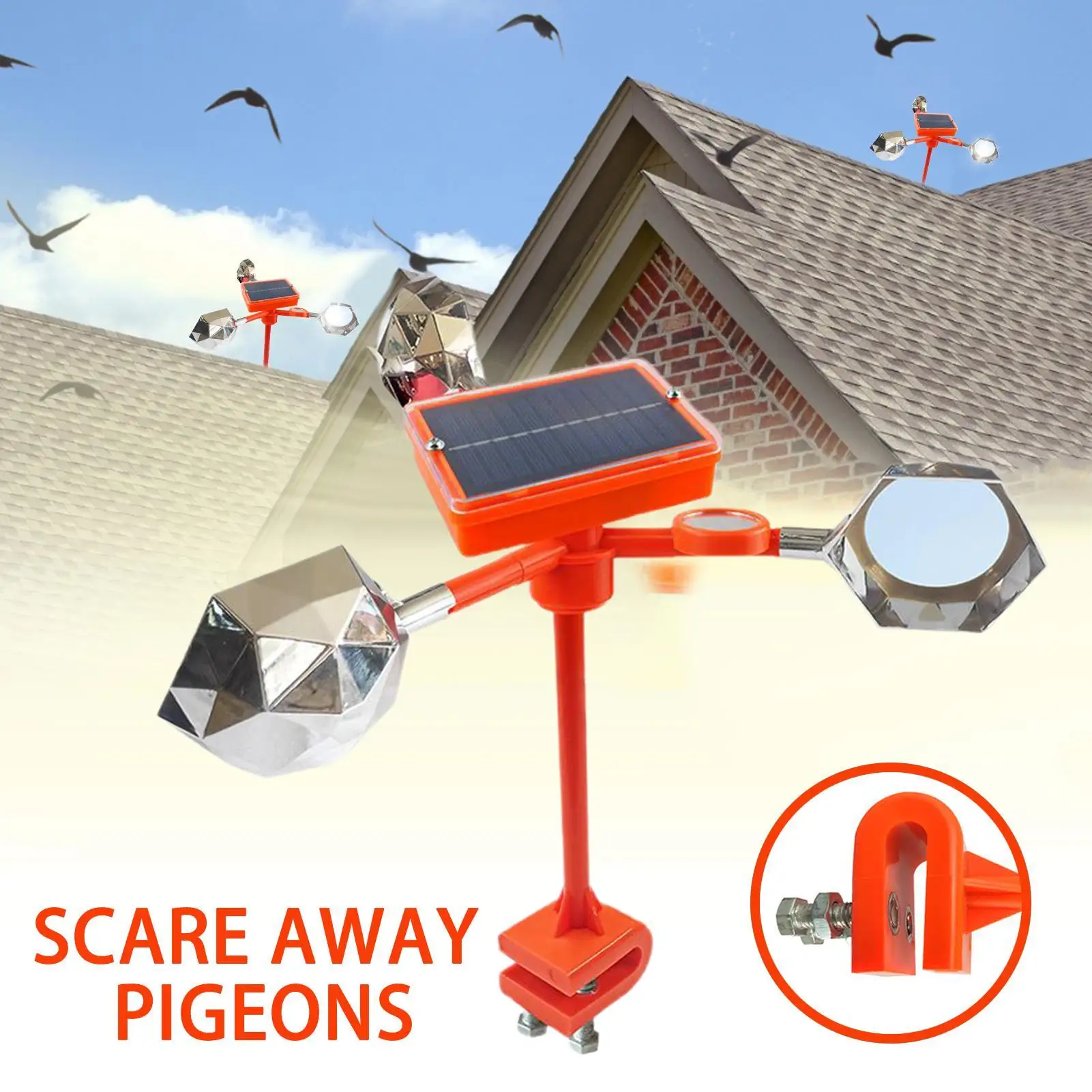 

Bird Reflectors Bird Spinners To Keep Pigeons Sparrows And Woodpecker Away For Outside Weatherproof Outdoor Pigeon Woodpecker