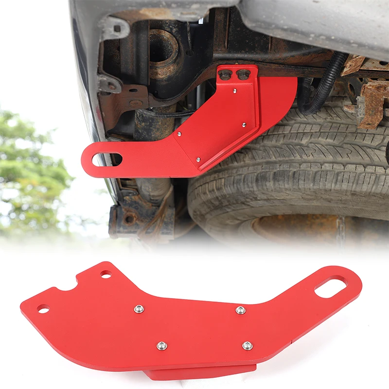 

Carbon Steel Red Car Towing Bars Kit Rear Bumper Bar Towing Trailer Hook Fit For Nissan Titan 2016-2023 Car tool Accessories