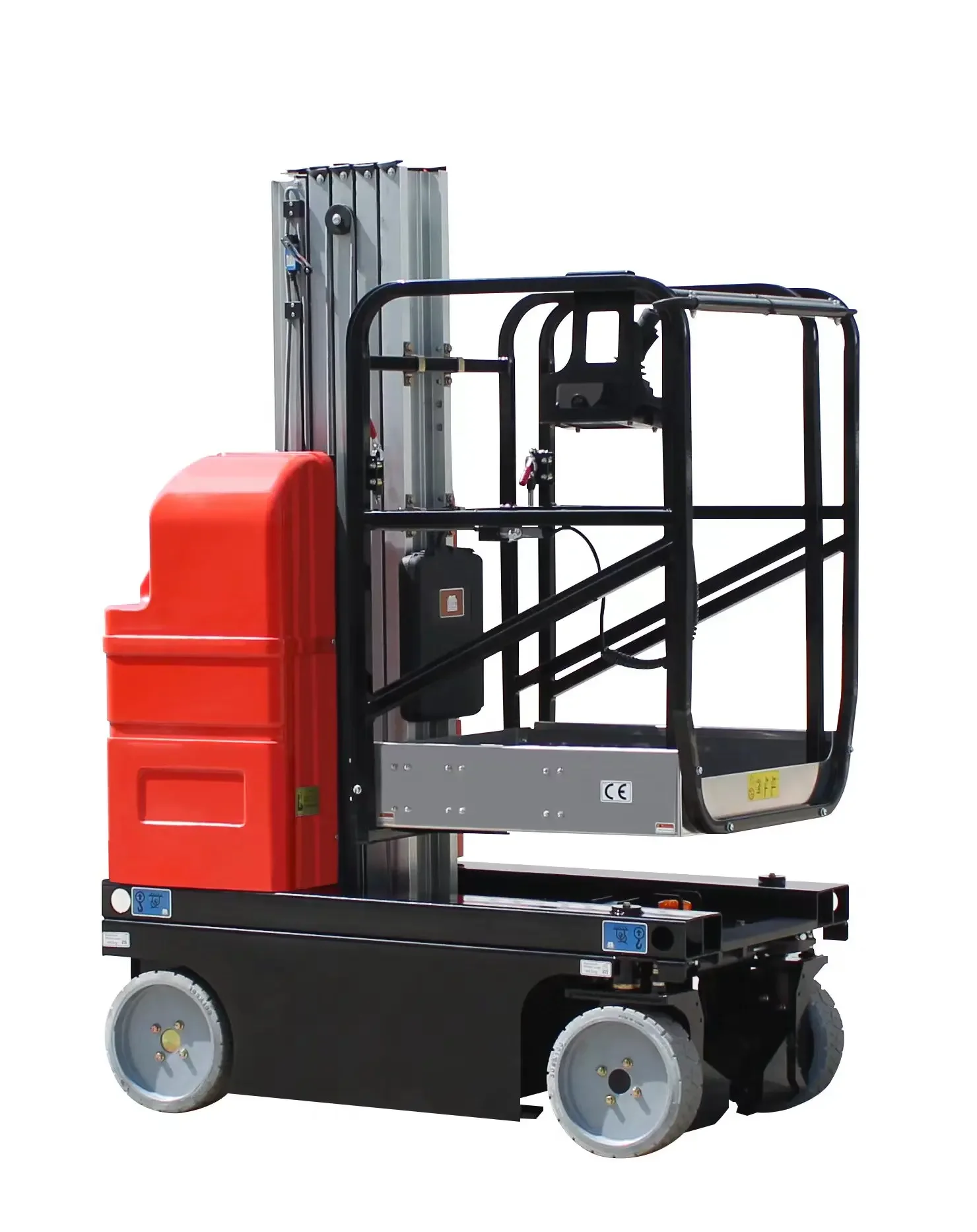 High Quality 10M Single Mast Man Lift Table Aerial Work Platform Portable Man Lift