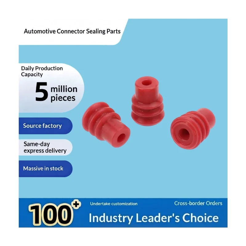 Super Sealed Wire Seals for Automotive Connectors Waterproof Plug Silicone Rubber Seal  7165-0210