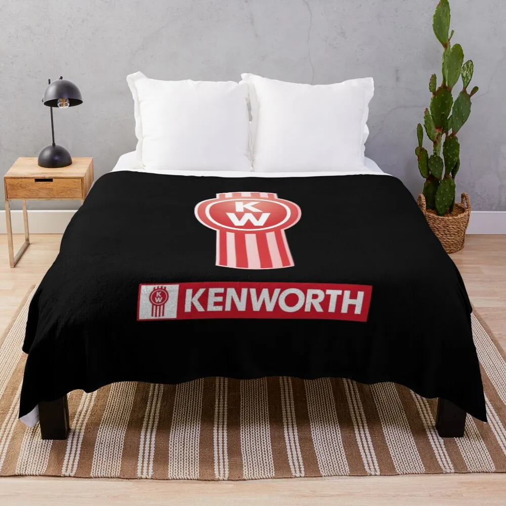 

kenworth logo truck australian Throw Blanket Fade Resistant Durable Throw Blanket