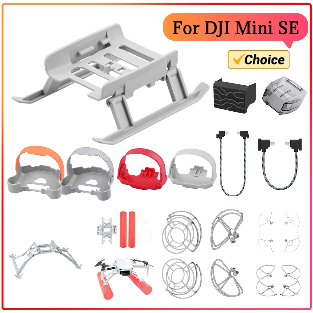 Foldable Landing Gear Extended Height Leg Anti-scratch Bracket for DJI Mini SE